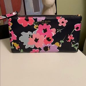 Kate Spade Flowered Wristlet